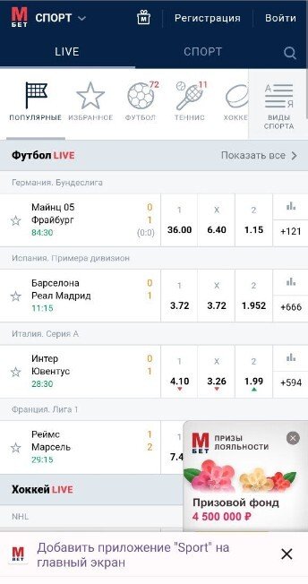 Главная страница